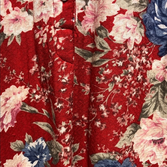 Auguste The Label Red Floral Rimper - Picture 3 of 9